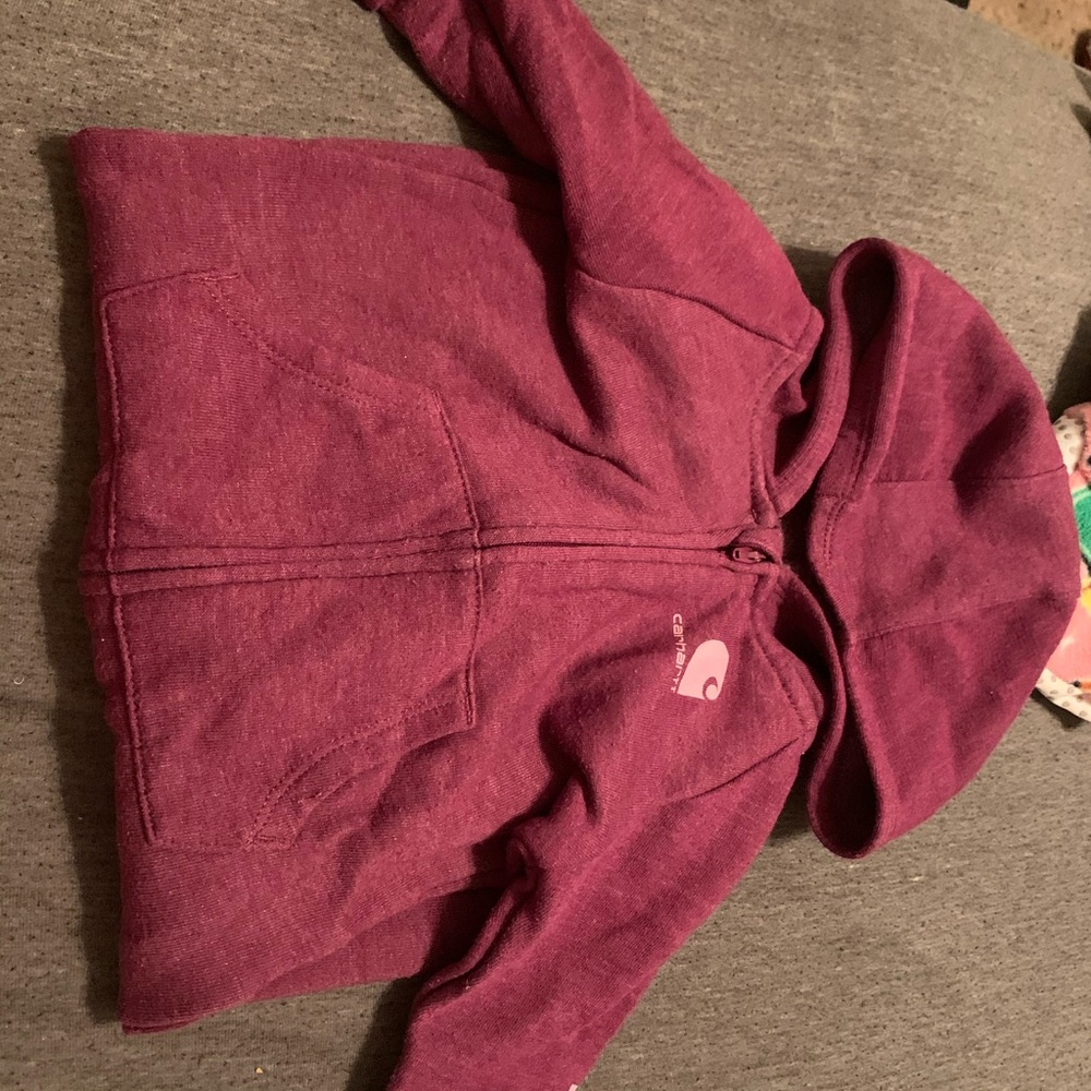 Baby girls car hart onesie !